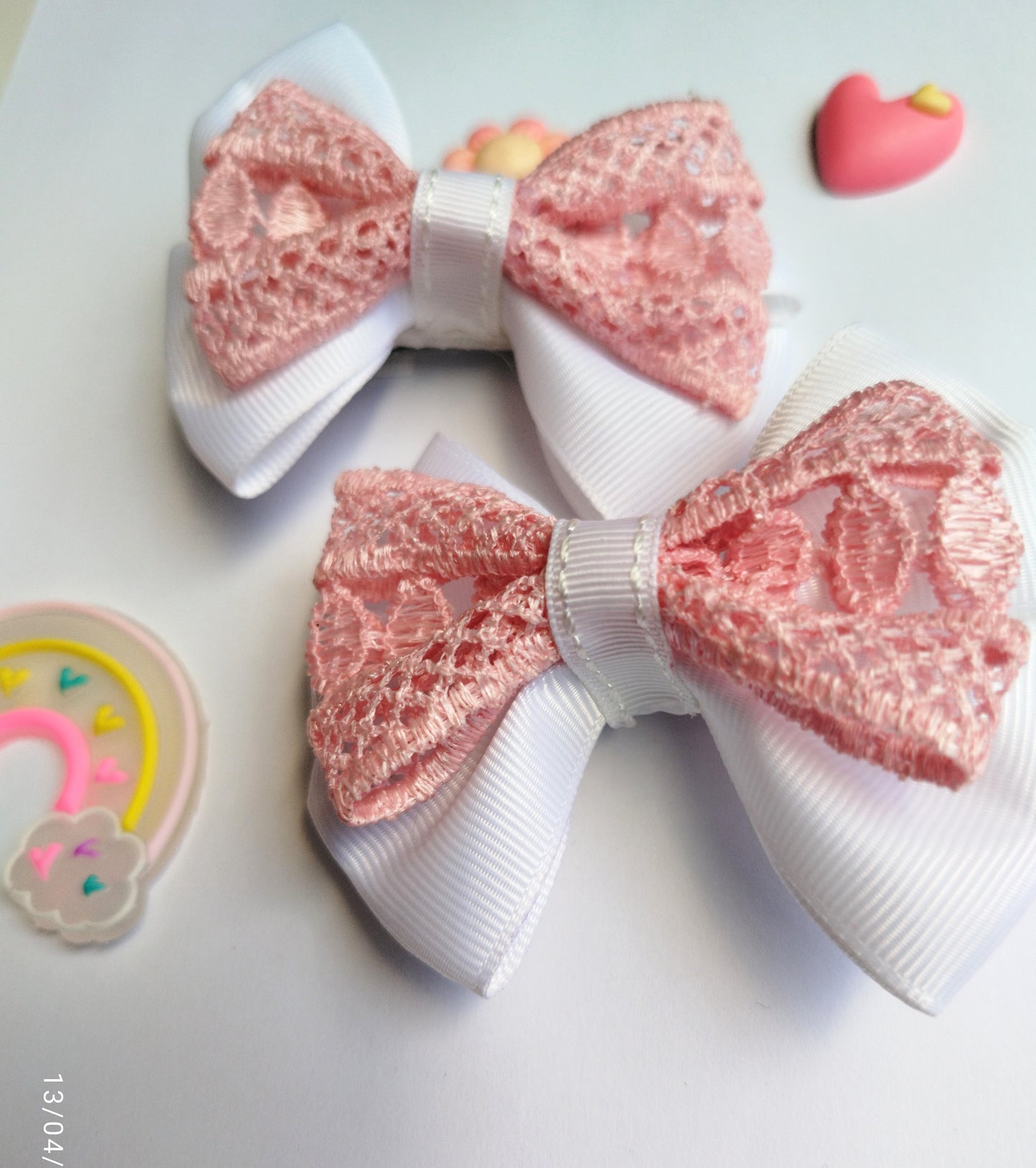 Handmade Ribbon Hair Clips for Kids – Cute & Colourful Barrettes for Girls | Toddler & Baby Hair Accessories