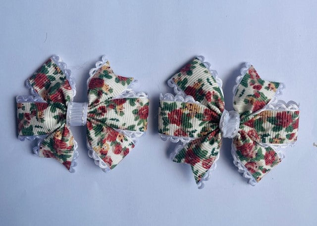 Handmade Ribbon Hair Clips for Kids – Cute & Colourful Barrettes for Girls | Toddler & Baby Hair Accessories