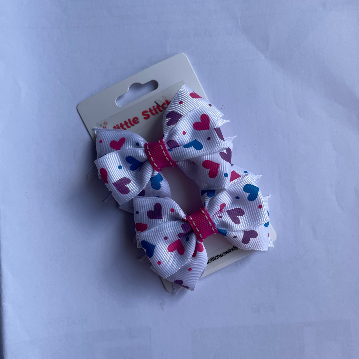 Ribbon Bow Hair Clip for Kids – Cute Girls Hair Accessory