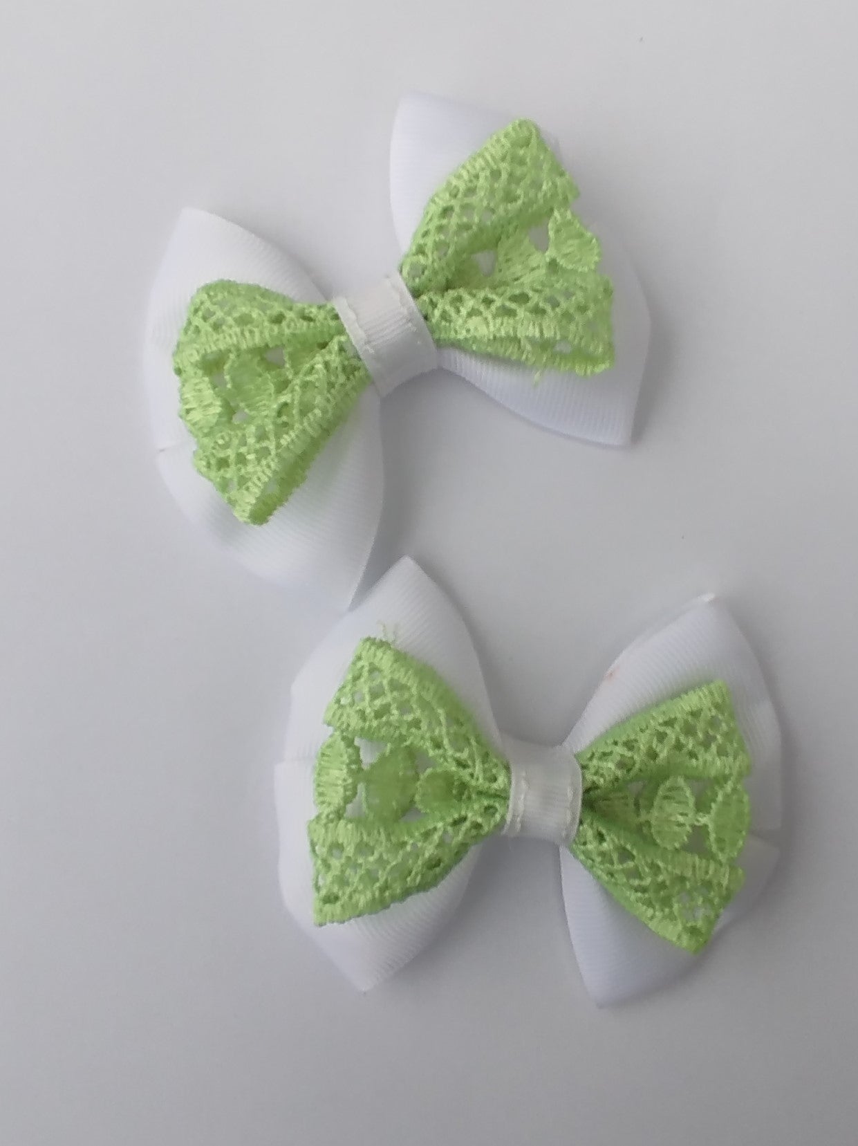 Handmade Grosgrain Ribbon Hair Bow Clip for Girls – Alligator Clip