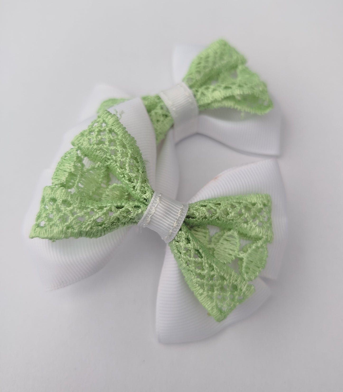 Handmade Grosgrain Ribbon Hair Bow Clip for Girls – Alligator Clip
