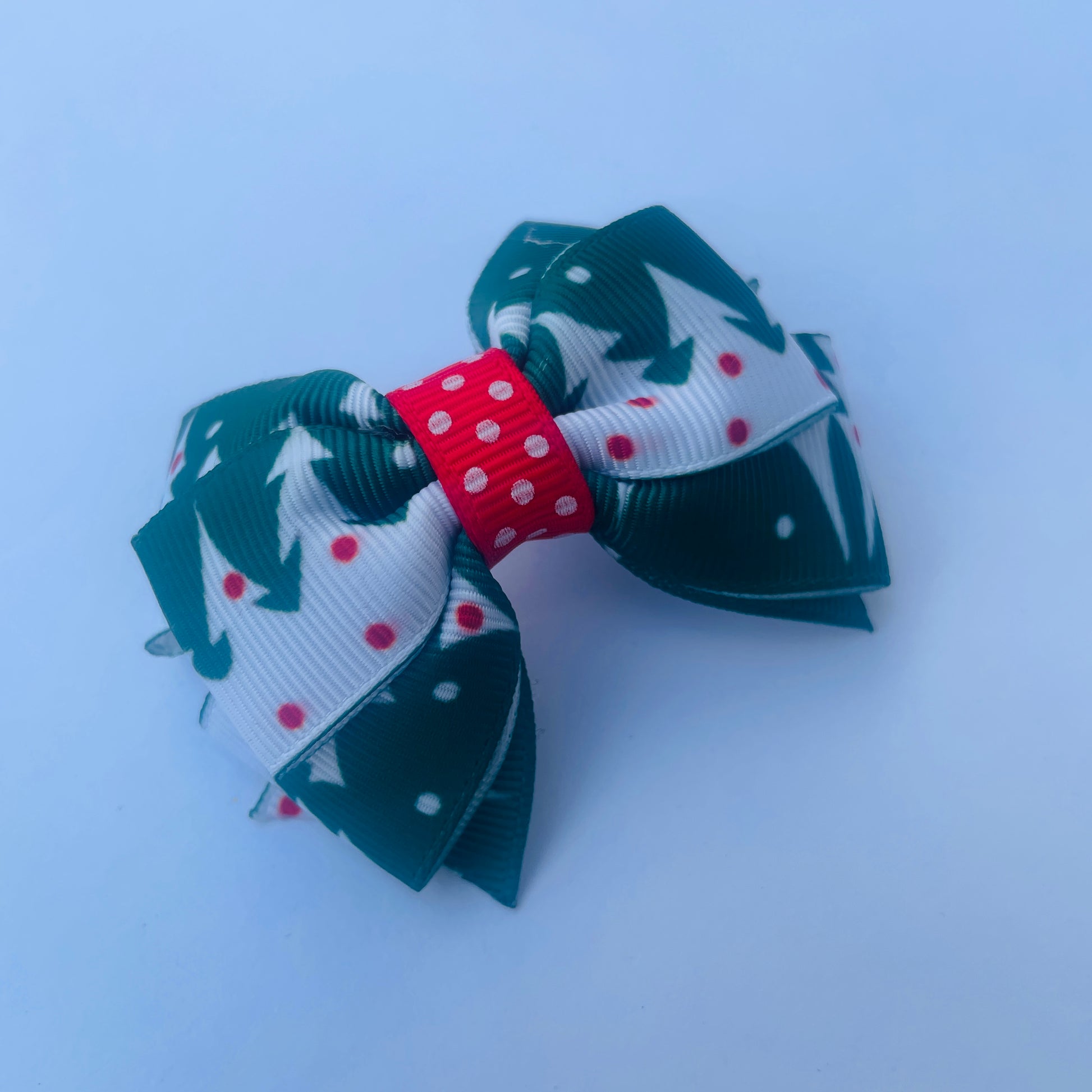 Handmade multi-colour ribbon hair clips – 16-piece set, assorted designs, affordable gift
