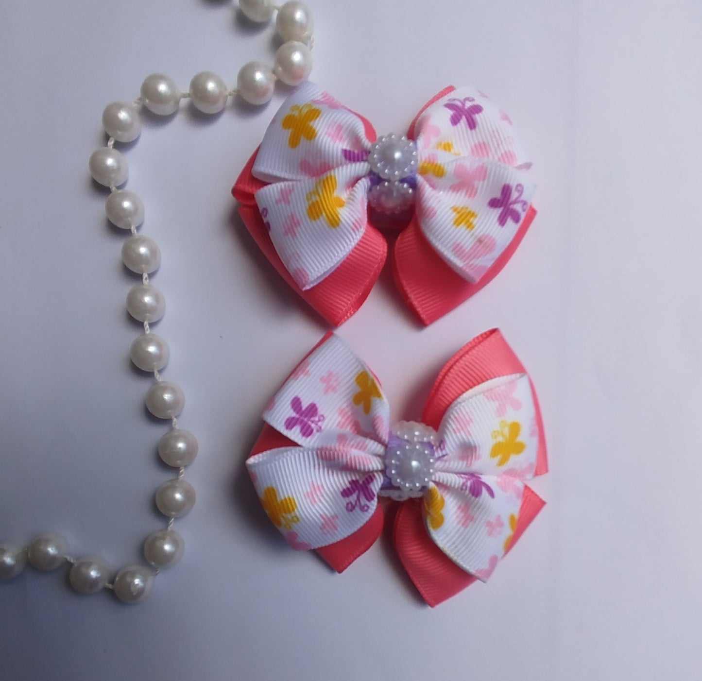Handmade Ribbon Hair Clips for Kids – Cute & Colourful Barrettes for Girls | Toddler & Baby Hair Accessories