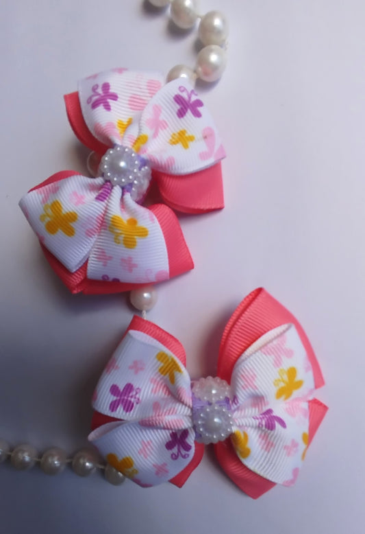 Handmade Ribbon Hair Clips for Kids – Cute & Colourful Barrettes for Girls | Toddler & Baby Hair Accessories