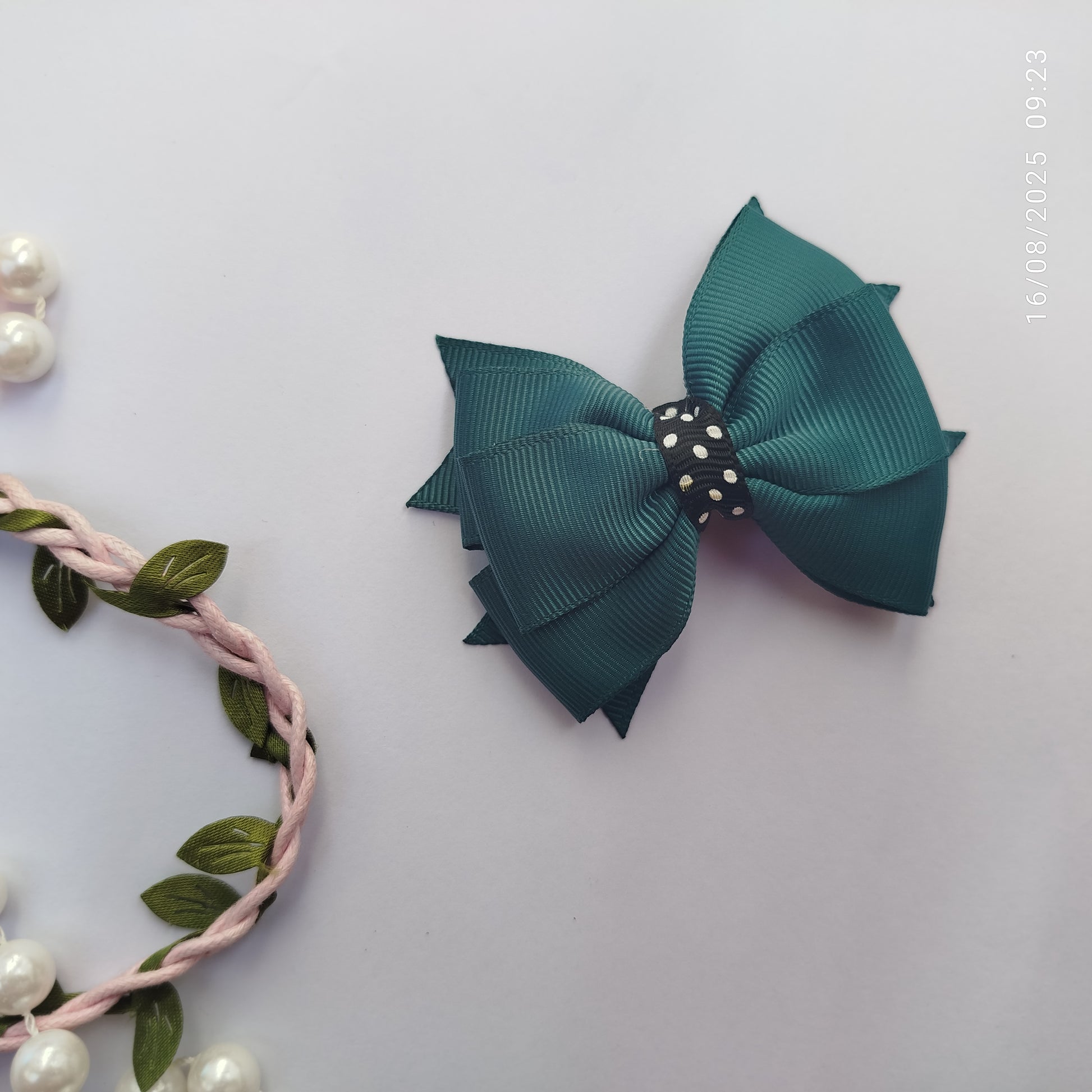 20 handmade ribbon bow hair clips in various colors, 6x8cm size, grosgrain ribbon, birthday gift, wholesale hair accessory set for girls and women