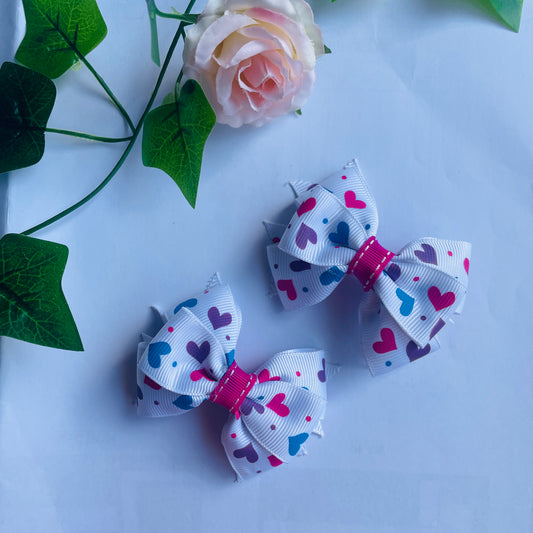 Ribbon Bow Hair Clip for Kids – Cute Girls Hair Accessory