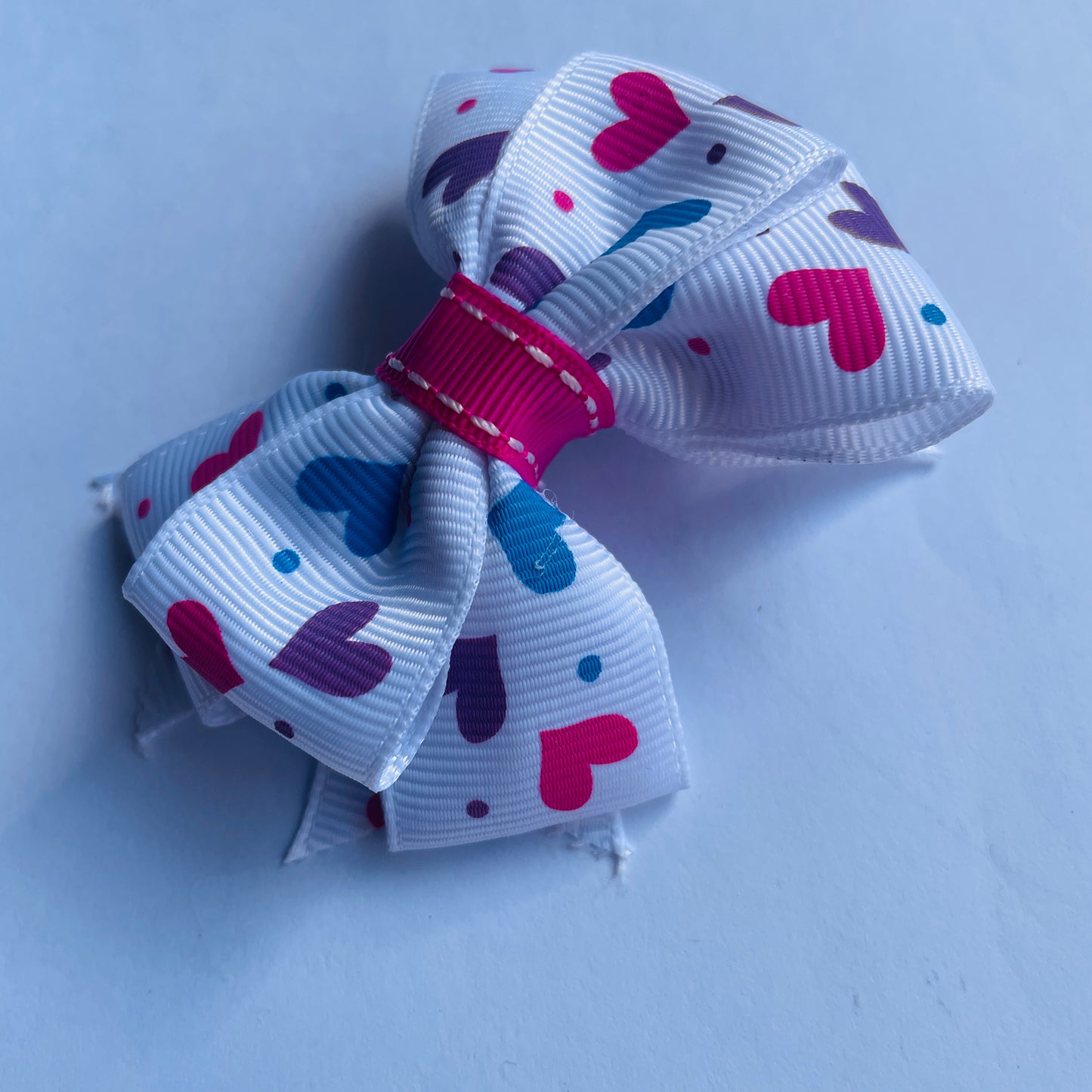 Ribbon Bow Hair Clip for Kids – Cute Girls Hair Accessory